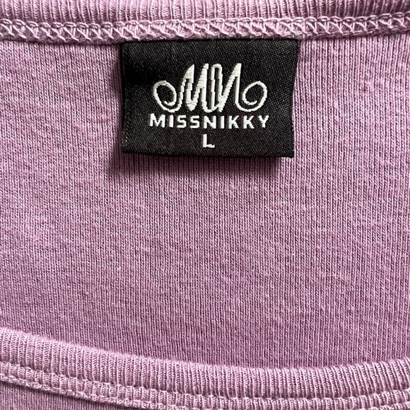 MISS NIKKI OMBRÉ TSHIRT SIZE LARGE - Picture 5 of 10